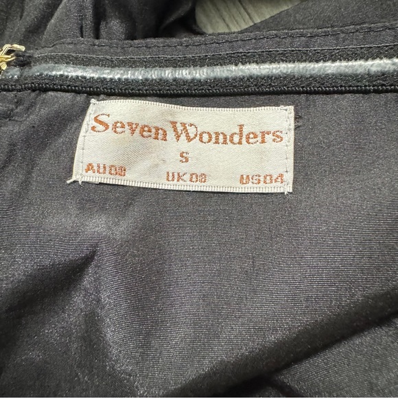 SEVEN WONDERS Jolie Mini Dress Black Size Small (BLACK IS FOR SALE) - Picture 8 of 8